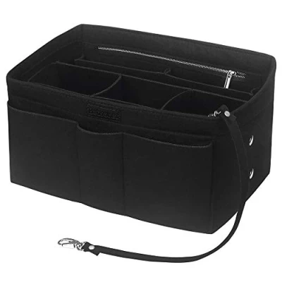 Afbeelding van Betoores Handtas organizer voor Speedy Neverfull handtas, zwart.