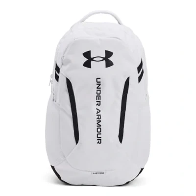Afbeelding van Under Armour Hustle 6.0 Rugzak, uniseks, 1 stuk, (100) wit/zwart, Eén maat, Rugzak