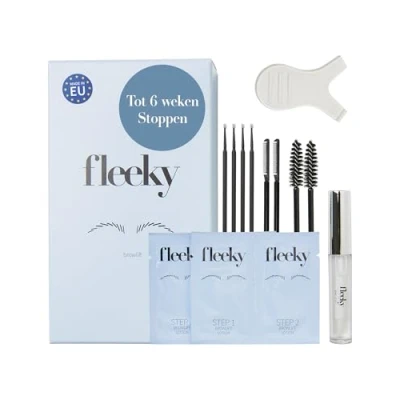 Afbeelding van Fleeky Wenkbrauwlifting set, doe het zelf brow lifting kit voor brows on fleek, wenkbrauwlaminatie, perfect meisjesavond, Moederdag, verjaardagscadeau vriendin (Mini)