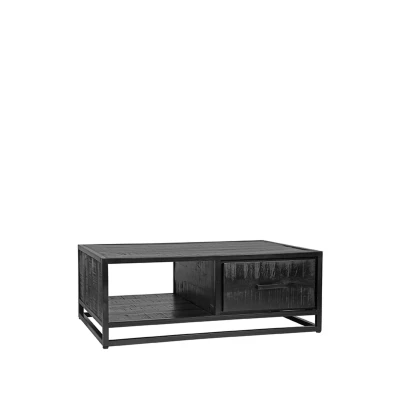 Afbeelding van LABEL51 Salontafel Chili Zwart Mangohout