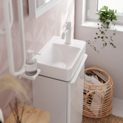 Afbeelding van hansgrohe Tecturis S ééngreeps wastafelkraan 80 CoolStart met trekwaste chroom