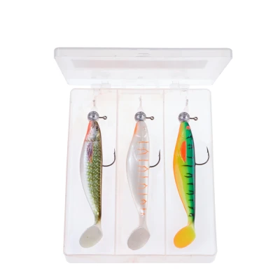 Afbeelding van Balzer Shirasu MK Booster Box Perch/Zander 4 Shad