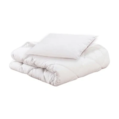 Afbeelding van Biopakket Dekbed 100x140cm + kussen 40x60cm MON P&#039;TIT DODO Warm 100% Polyester Gesiliconiseerde holle vezel 1 persoons