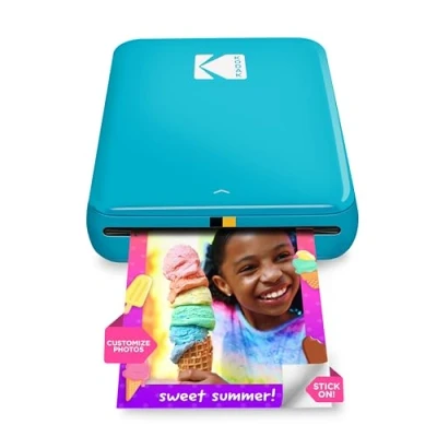 Image de Imprimante photo mobile Kodak Bluetooth Bleu