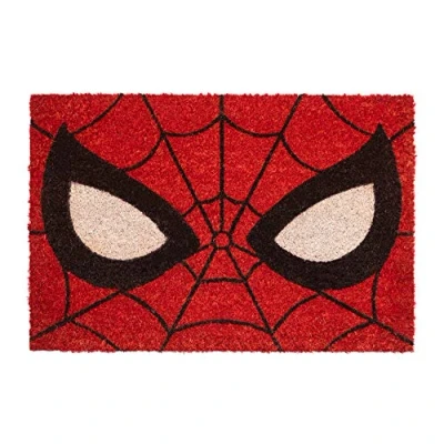 Afbeelding van Grupo Erik Deurmat Spider man 40 X 60 Cm Pvc/kokosvezel Rood