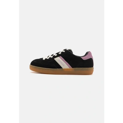 Afbeelding van Guess Nolinas Sneakers laag, Dames, Maat: 37, Black Veloursleer