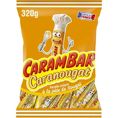 Image de Carambar Bonbons Caranougat 320 g