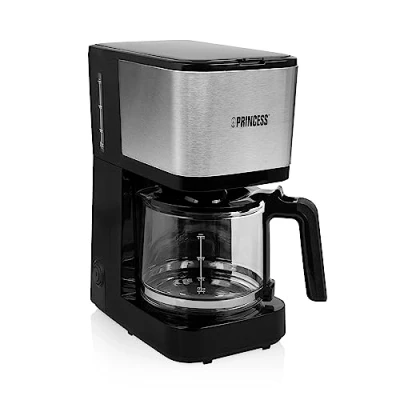 Image de Princess 246031 Compact 12 Cafetière tasses noir