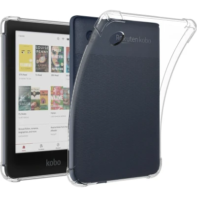 Afbeelding van imoshion Ereader Cover / Hoesje Geschikt voor Kobo Clara Colour 2E BW Clear Backcover Transparant