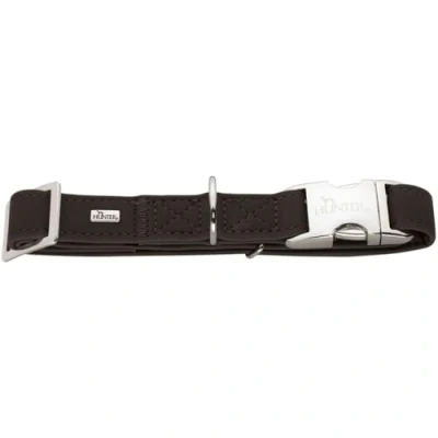 Afbeelding van Hunter Hondenhalsband Softie Alu Strong Bruin