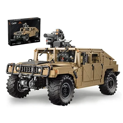 Afbeelding van CaDA C61036W Humvee Off Road Vehicle Schaal 1:8 3935 onderdelen