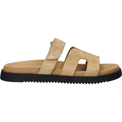 Afbeelding van Steve Madden Missile dames slipper Beige Maat 42