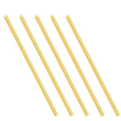 Afbeelding van iMeistek 5 stuks massief messing stangen 2 mm lengte 150 om te knutselen