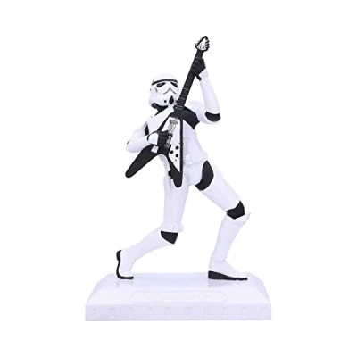 Afbeelding van Nemesis Now Star Wars Stormtrooper Rock On Beeld Wit 18cm