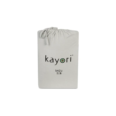 Afbeelding van Kayori Shizu Hoeslaken stretch Jersey Zand 90 100/200 220 1 persoons (Kleur: Zand)