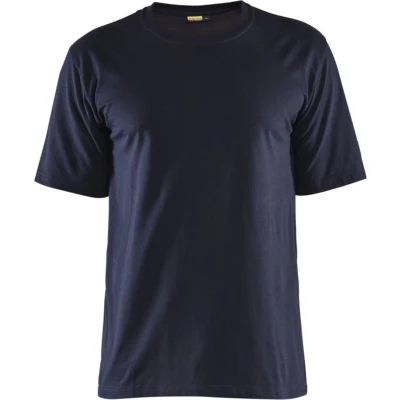 Afbeelding van Blaklader Vlamvertragend T shirt 3482 1737 Marineblauw 4XL