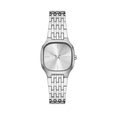 Afbeelding van Skagen SKW3159 Dames Horloge 28mm Zilverkleurig