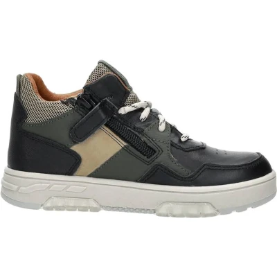 Afbeelding van Keq Babyschoenen voor kinderen, Maat: 23, Zwart Leer/ synthetisch