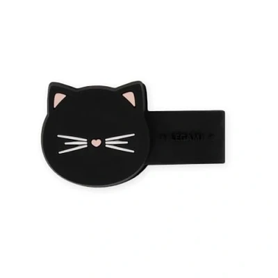 Afbeelding van Legami Magnetische clip, kittenthema, sluitclip, ideaal voor het opbergen van kabels, bevestiging een pen aan laptop, houd de hoofdtelefoon bij elkaar, 4,8 x 3,3 cm