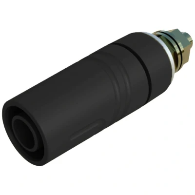 Afbeelding van SKS Hirschmann SAB 2600 G M4 Au Veiligheids labconnector, female Bus, inbouw verticaal Stift Ø: 4 mm Zwart 1 stuk(s)