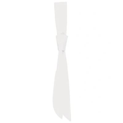 Afbeelding van service tie clip stropdas wit