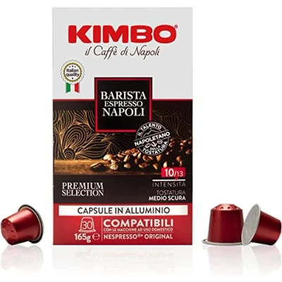 Afbeelding van Kimbo NAPOLI capsule voor nespresso (30st )