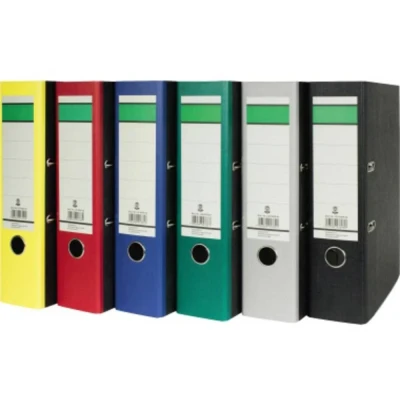 Afbeelding van Ordner 120006900 DIN A4 Rugbreedte: 80 mm Zwart Wolken 2 beugels