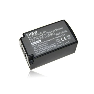 Afbeelding van vhbw 1 x batterij compatibel met Parrot ZIK audio hoofdtelefoon, draadloze hoofdtelefoon (700 mAh, 3,7 V, Li polymeer)