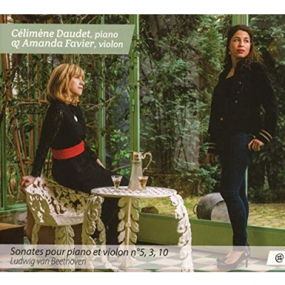 Afbeelding van Celimene Daudet &amp; Amanda Favier Sonates Pour Piano Violon 5 / 3 (CD)