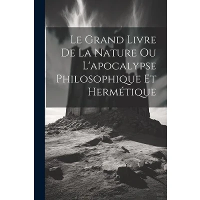 Afbeelding van Le Grand Livre De La Nature Ou L&#039;apocalypse Philosophique Et Hermétique