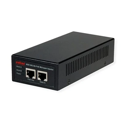 Afbeelding van ROLINE 21.13.1203 PoE adapter &amp; injector Gigabit Ethernet 56 V