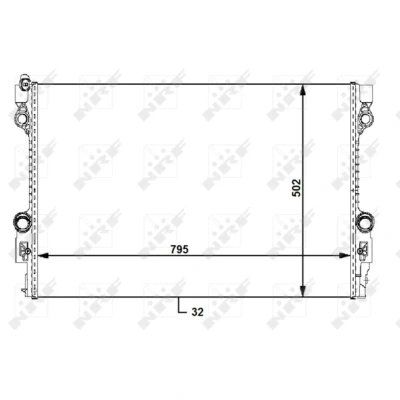 Afbeelding van Radiateur NRF 59172