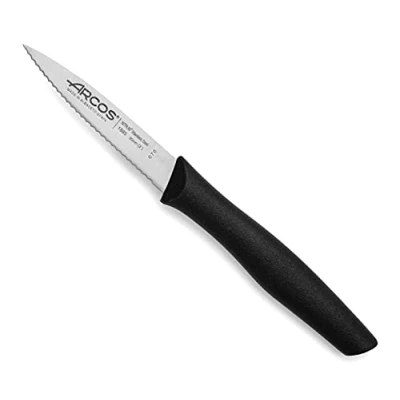 Afbeelding van Arcos Serie Nova Schilmes lemmet van nitrum roestvrij staal 85 mm handgreep polypropyleen, kleur zwart