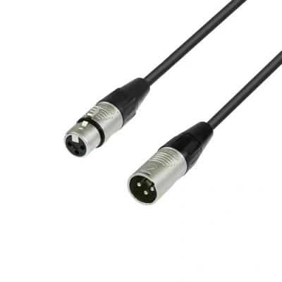 Afbeelding van Adam Hall Cables K4MMF0050 Serie 4 Star Micro REAN XLR mannelijk naar vrouwelijk, 0,5 m