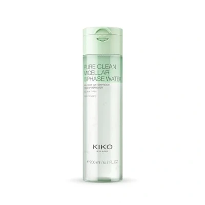 Image de KIKO Milano Pure Clean Micellar Biphase Water, Eau Micellaire Biphasée Nettoyante Visage, Contour Des Yeux Et Lèvres