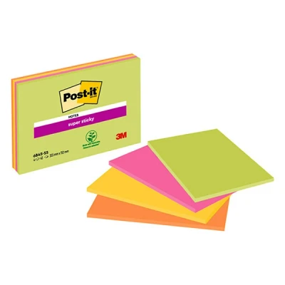 Image de SUPER STICKY MEETING NOTES 4 149X98.4MM