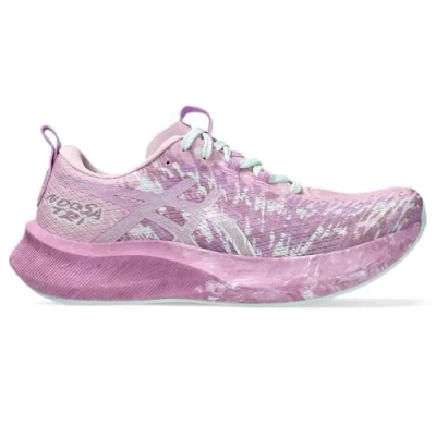 Afbeelding van Asics Noosa TRI 16 Hardloopschoenen voor op de weg, Dames, Maat: 35.5, Light ube/lavender glow Textiel/ synthetisch