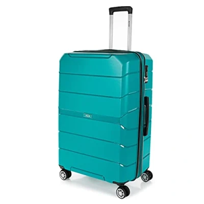 Afbeelding van JASLEN Kofferspel Reiskoffer Set 3 Pzs. Grote koffer, middelgrote koffer en cabinekoffer. Game Resistant Reiskoffers. TSA hangslot. 161400, Groen