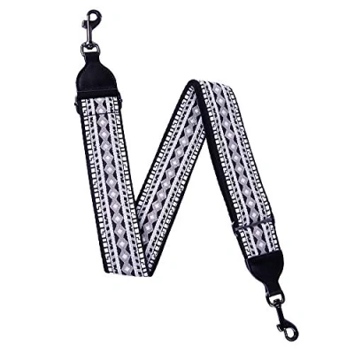 Afbeelding van rayzm banjo Embroidery riem, jacquard geweven katoenen metalen klemhaken, breedte 5 cm, lengte verstelbaar