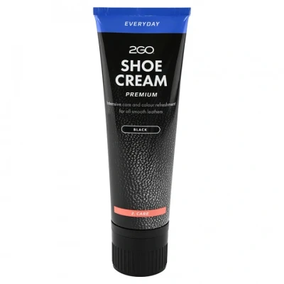 Afbeelding van 2GO Schoenpoets Premium Pigment Zwart 80 ml