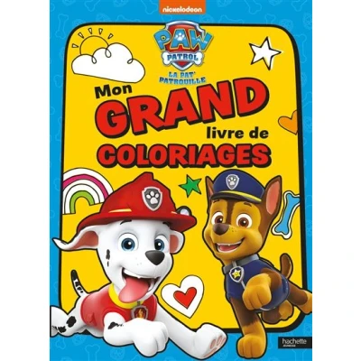 Image de Pat&#039; Patrouille Mon grand livre de coloriages NED
