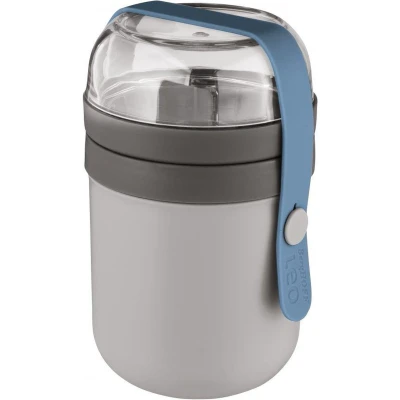 Afbeelding van LEO Tweedelige Lunchpot grijs Gris