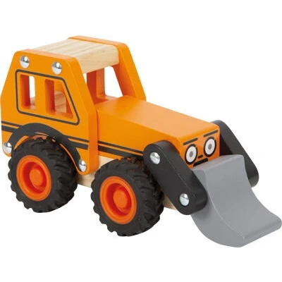 Afbeelding van Small Foot Houten Graafmachine Oranje