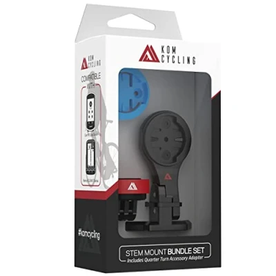 Afbeelding van KOM Cycling GoPro Computer Quick Release Barbelhouder voor Wahoo en Garmin fietscomputers (fietshouder Edge 1040, Elemnt Roam, Bolt v2) 1040 Fietshouder