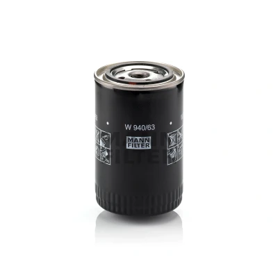 Afbeelding van MANN FILTER W 940/63 Oliefilter 3/4 16 UNF Met twee terugloopbeveiligingskleppen Opschroeffilter