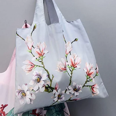 Afbeelding van Cedon Boodschappentas Magnolia 2.0 50 X 42 Cm Polyester Blauw