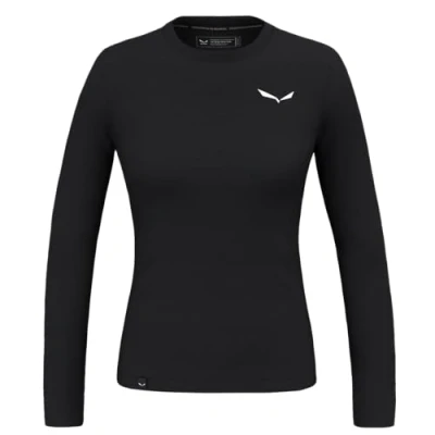 Afbeelding van Salewa PUEZ DRY TEE Longsleeve, Dames, Maat: 38, Black out