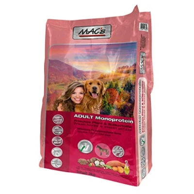 Afbeelding van MAC&#039;s Superfood Hondenvoer Droogvoer Hondenbrokken Mono Paard 3kg