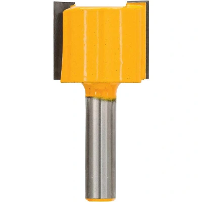 Image de DEWALT DT90012 QZ Fraise à rainurer HM, 2 tranchants, tige 8 mm, Ø25mm, longueur utile 20mm