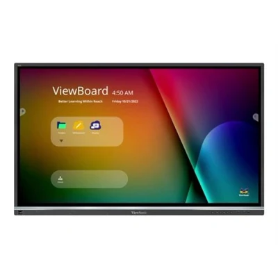 Image de ViewSonic ViewBoard IFP5550 5 Classe de diagonale 55&quot; écran LCD rétro éclairé par LED interactive avec tactile (multi touch) / capacité PC en option (slot in) 4K UHD (2160p) 3840 x 2160 à éclairage direct